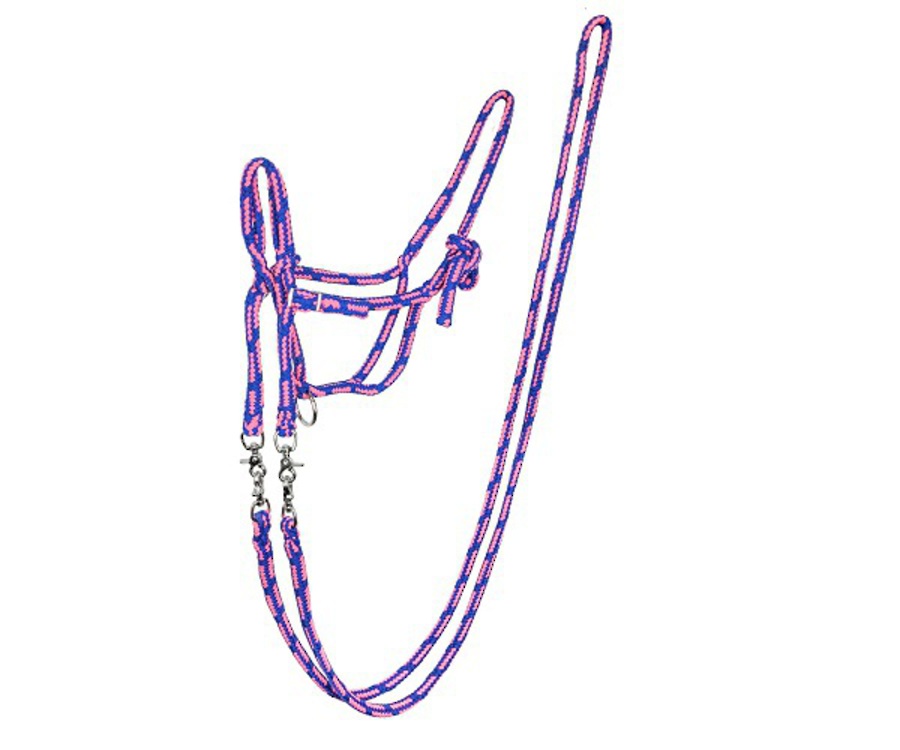 Zilco Rope Halter with Reins image 1